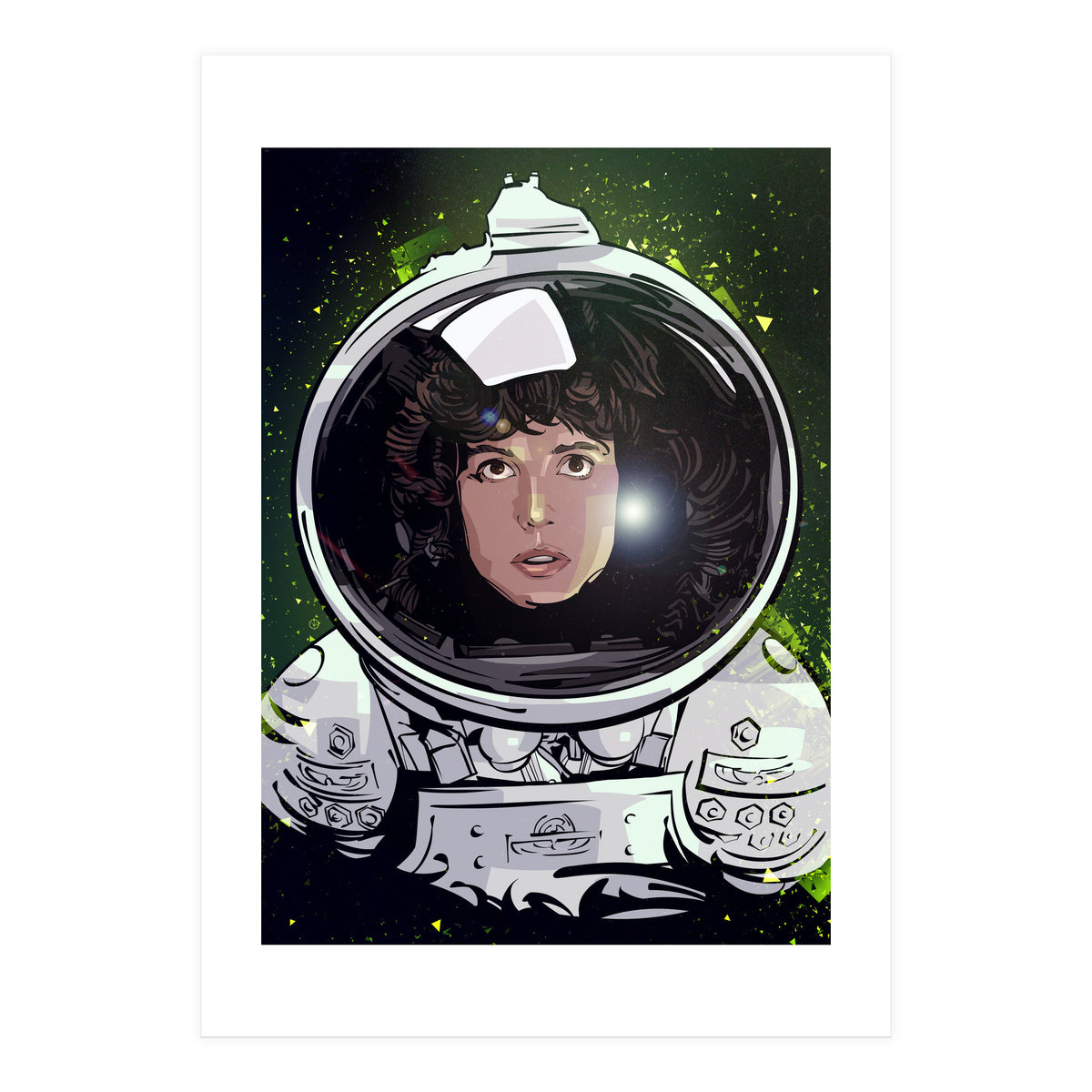 Ellen Ripley Alien (Print Only)