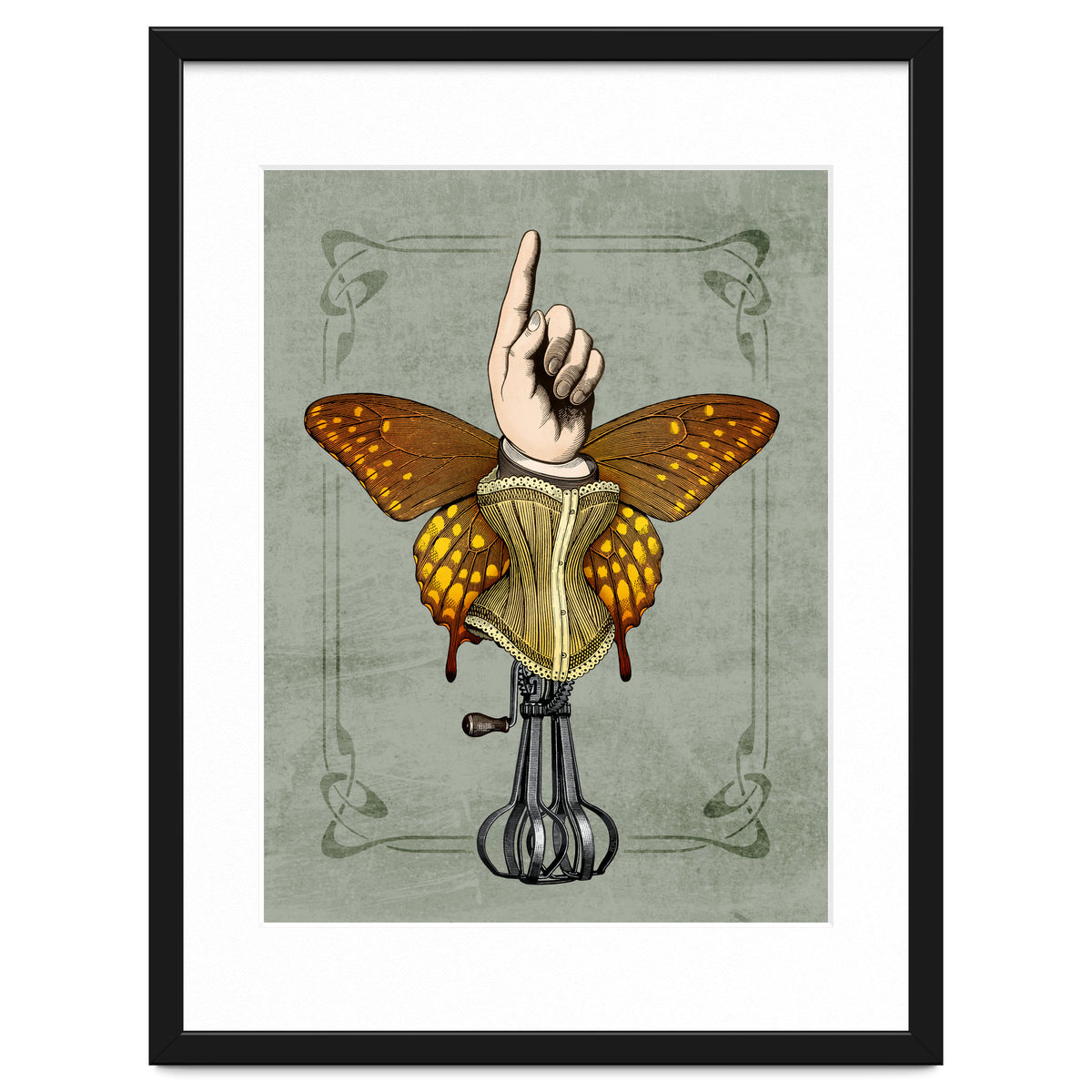 Butterhand Portrait