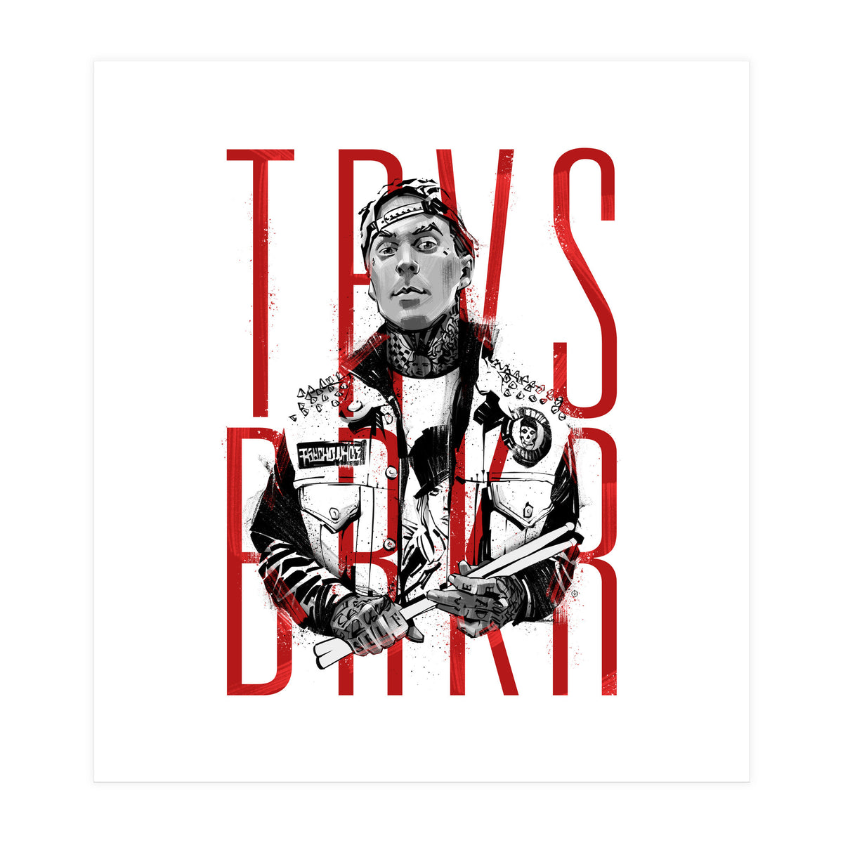 Travis Barker (Print Only)