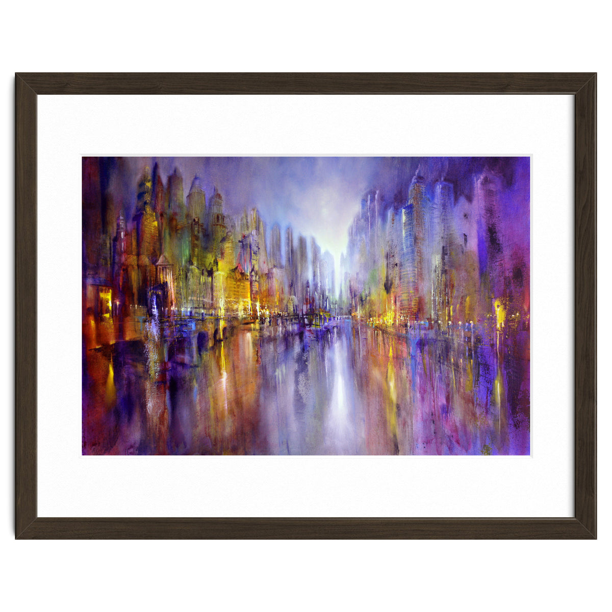 Stadt Am Fluss - city on the riverside