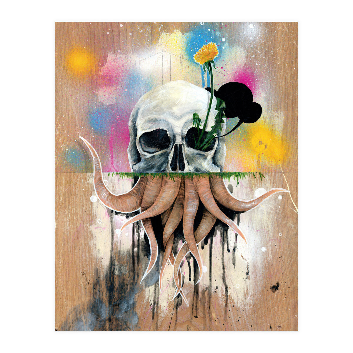 Skull Roots (Print Only)