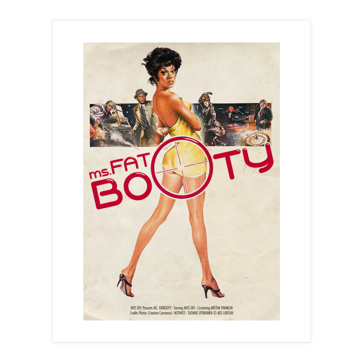 Ms Fatbooty (Print Only)