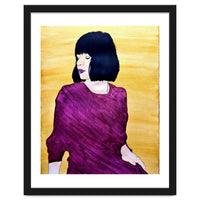Untitled #74 Woman in purple