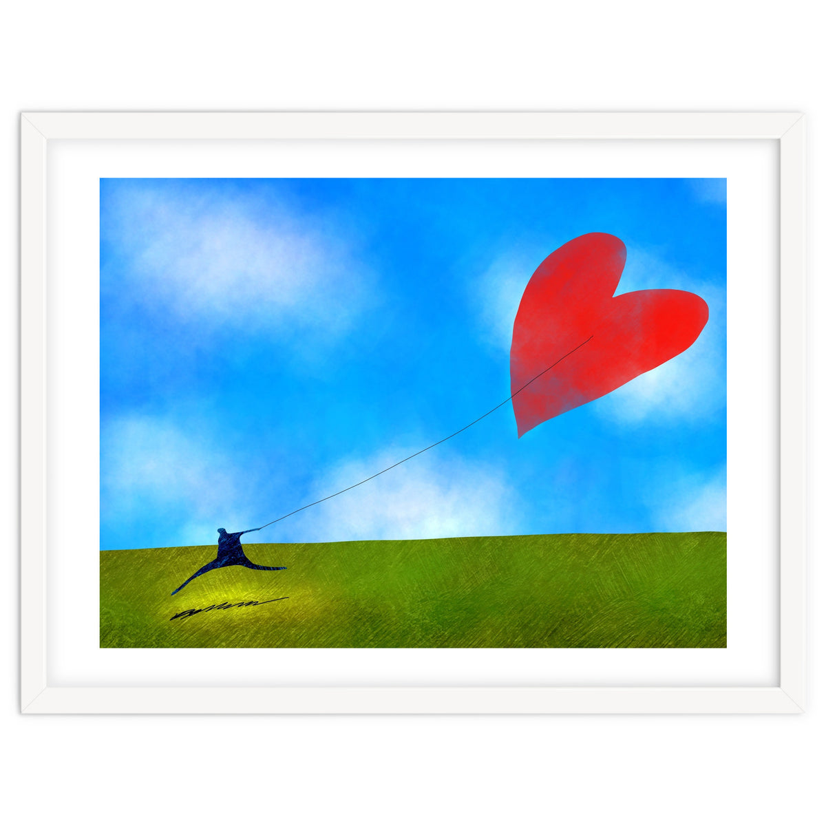 Heart Kite