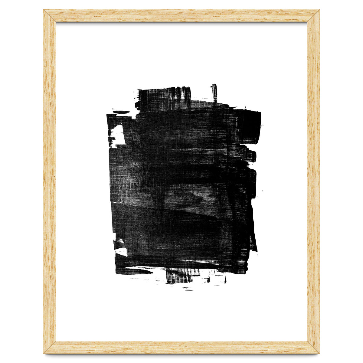 Minimalist Textured Brushstroke Art #1