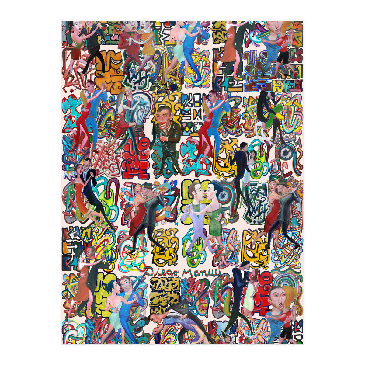 Tango And Graffitis 2 (Print Only)