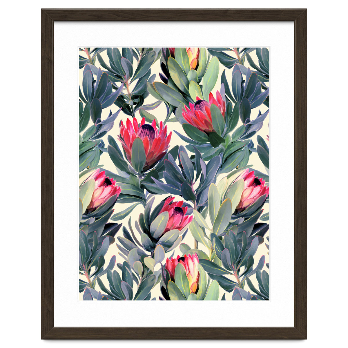 Painted Protea Pattern