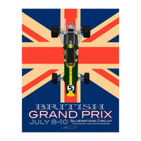 British Grand Prix poster (Print Only)