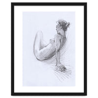 Nude Woman Drawing