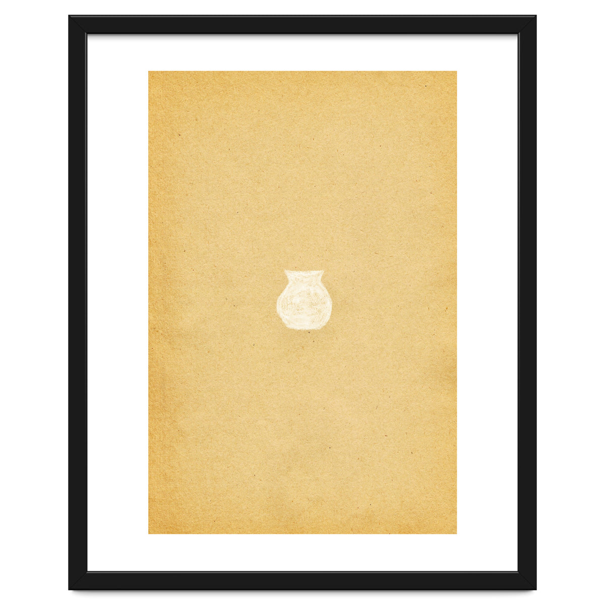 Minimal crock and retro paper