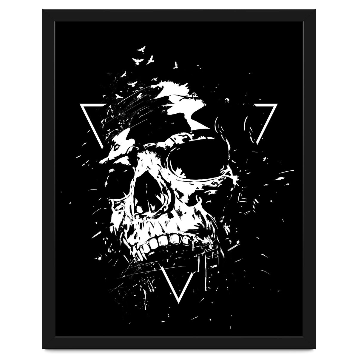 Skull X (Bw)