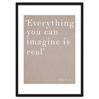 Everything You Can Imagine By Picasso