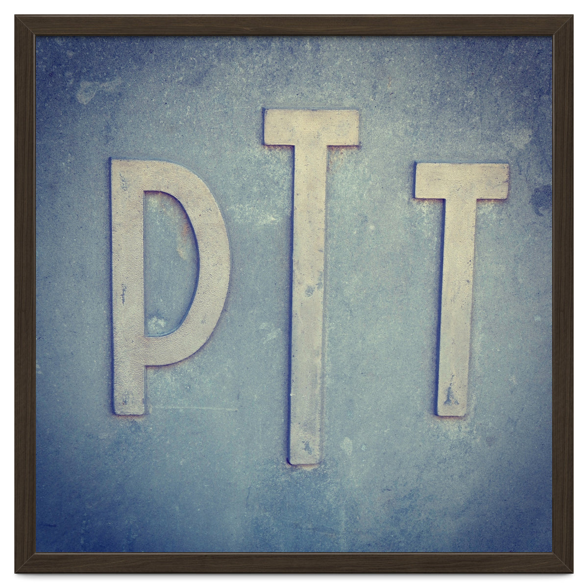 French sign: PTT