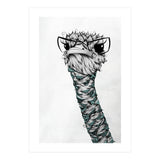 Poetic Ostrich (Print Only) thumbnail