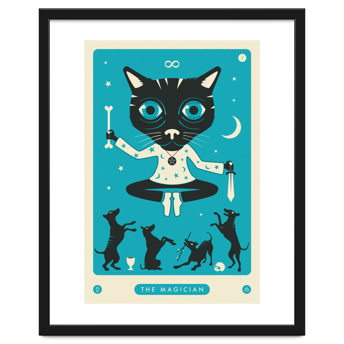 TAROT CARD CAT: THE MAGICIAN