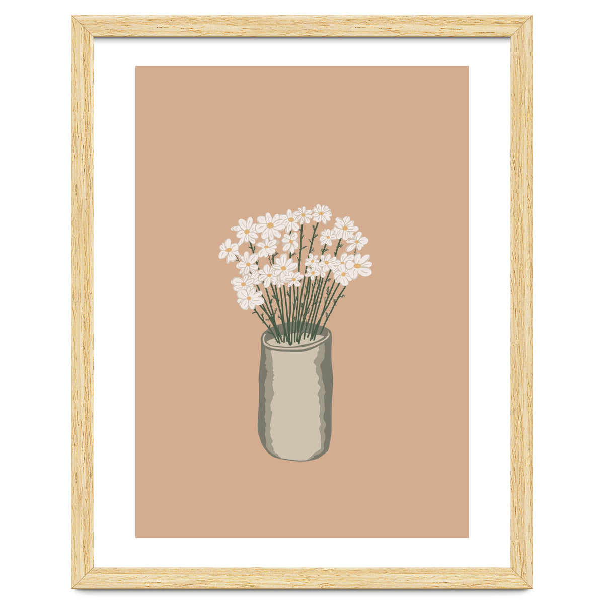 Daisies in a vase