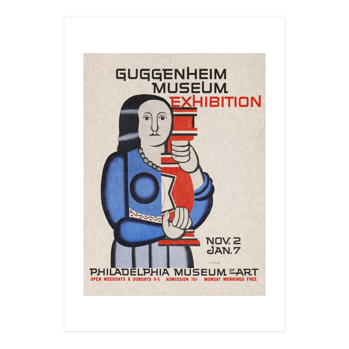 Guggenheim Museum Exhibition (Print Only)
