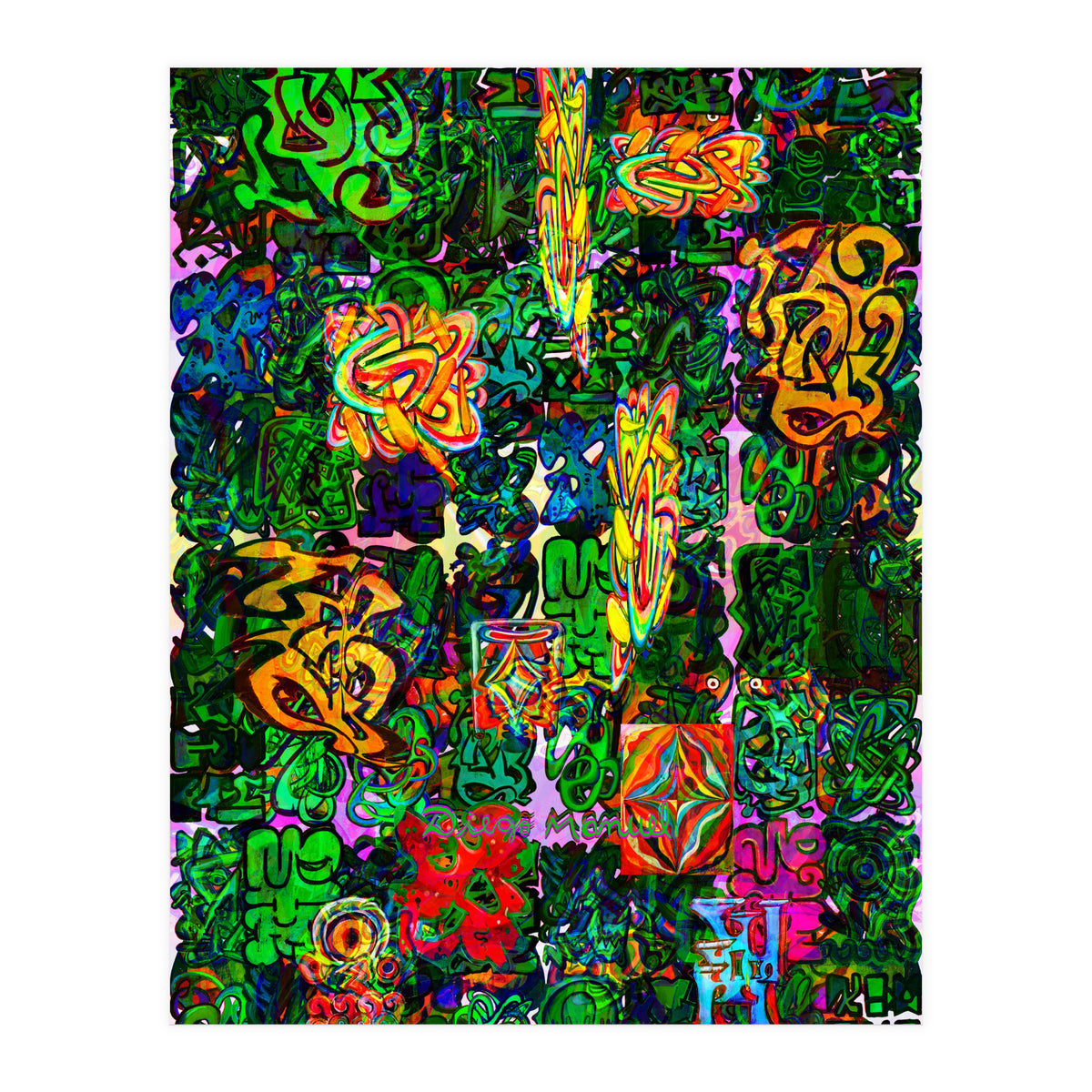 Graffiti Digital 2022 407 (Print Only)