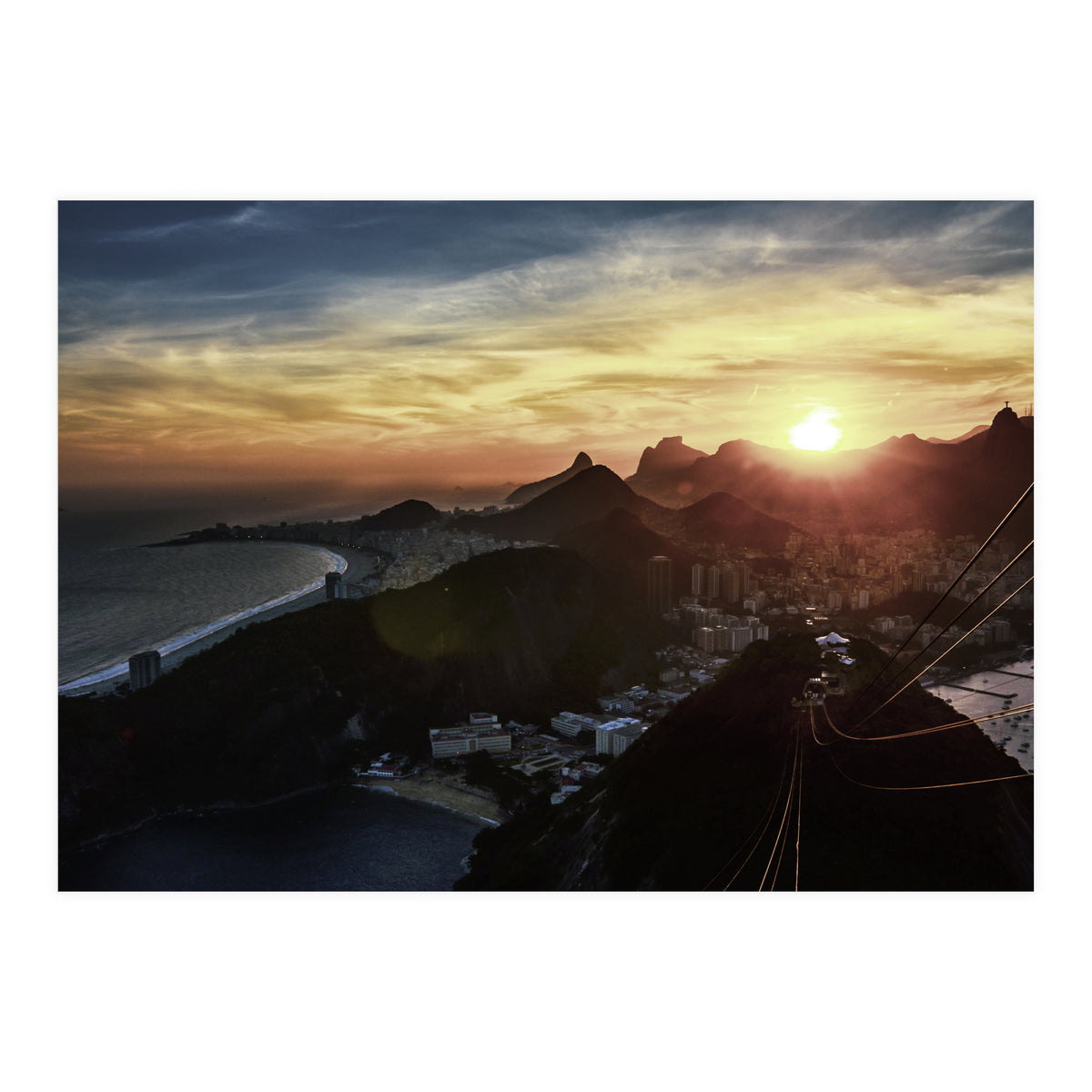 Carioca Sunset 1 3x5 (Print Only)
