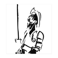 Don Quixote (Sketch) (Print Only)