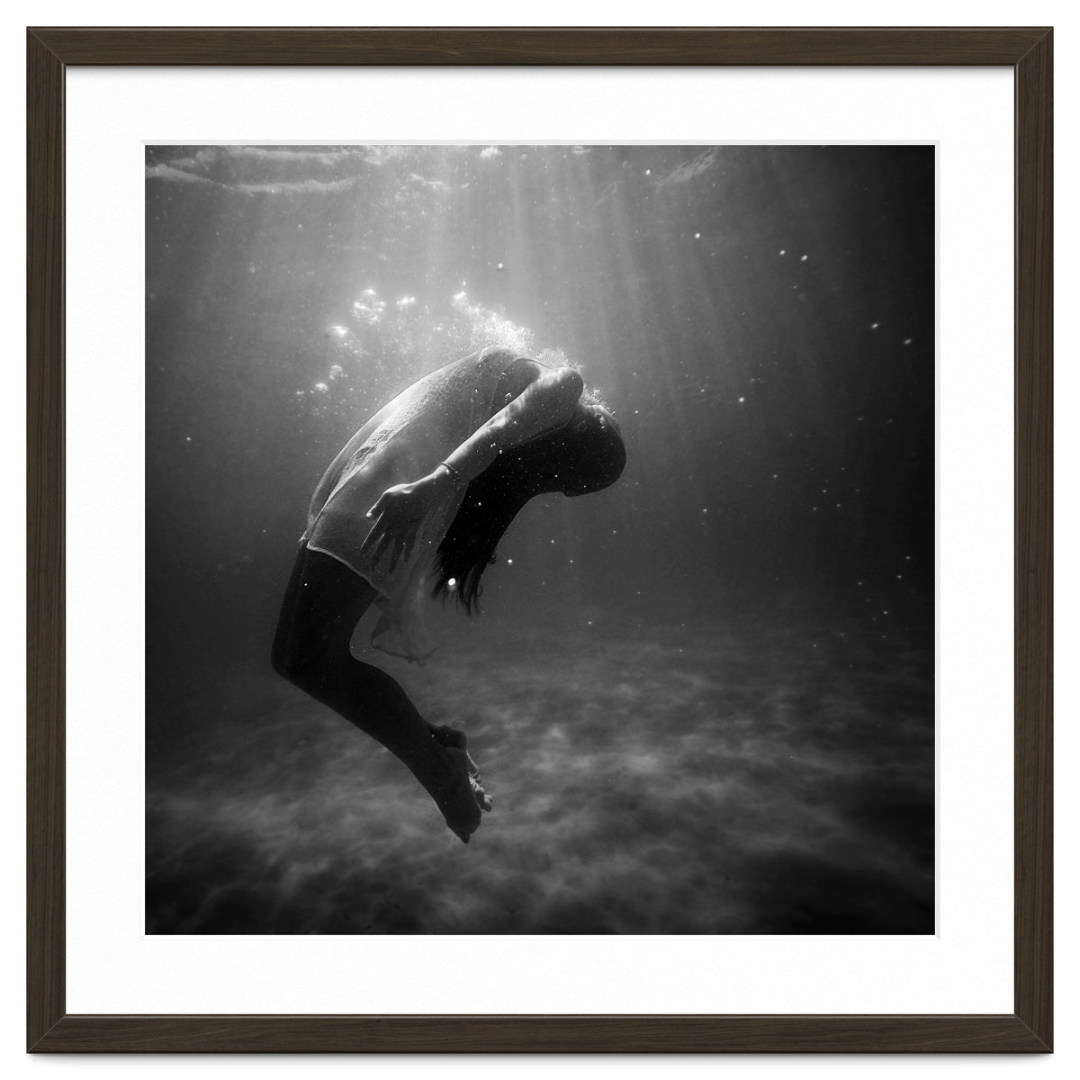 Woman Inside The Water