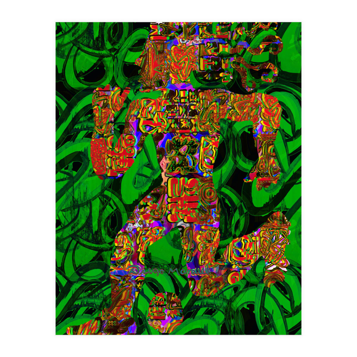 Jugador Nuevo 6 (Print Only)