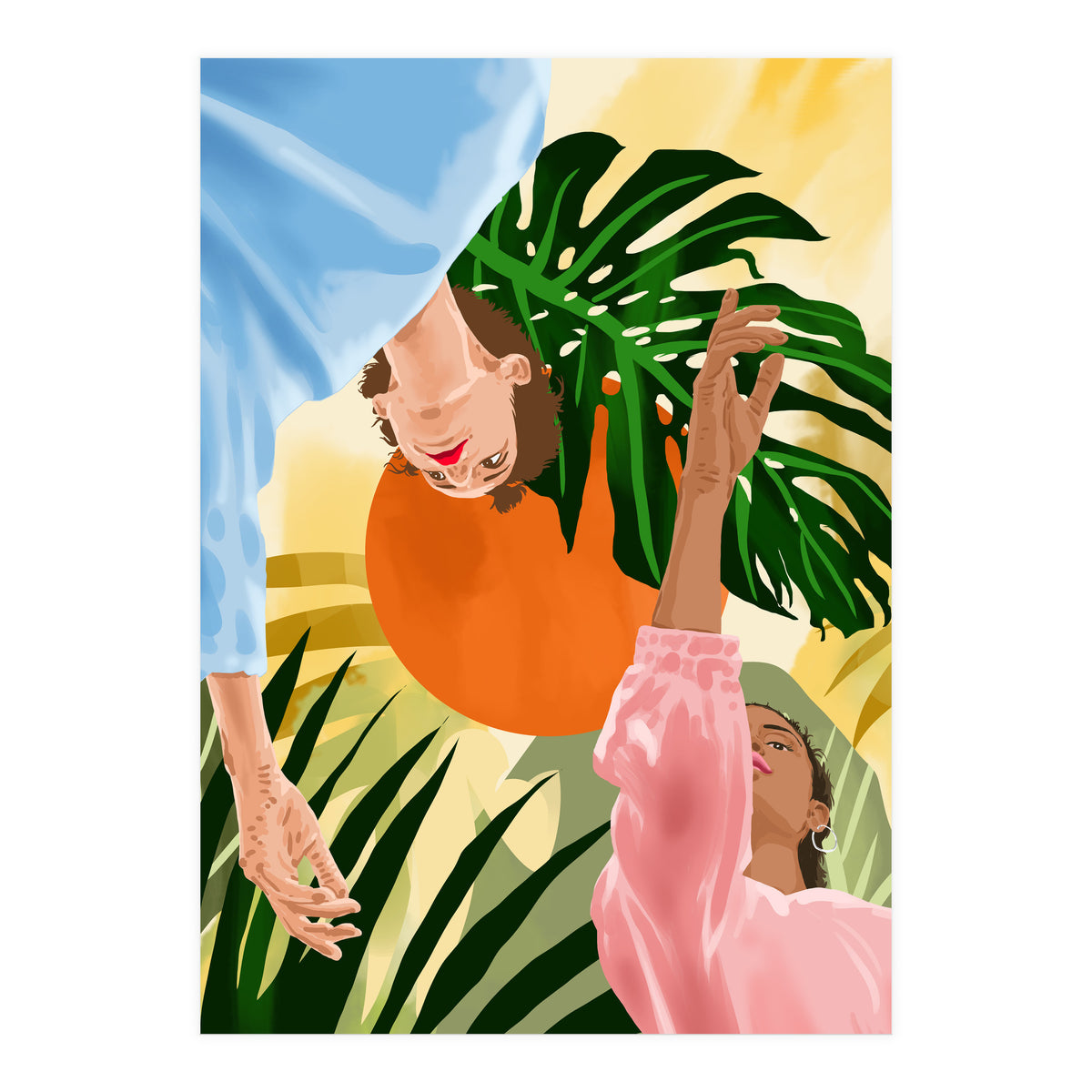 I just need you & some sunsets  (Print Only)