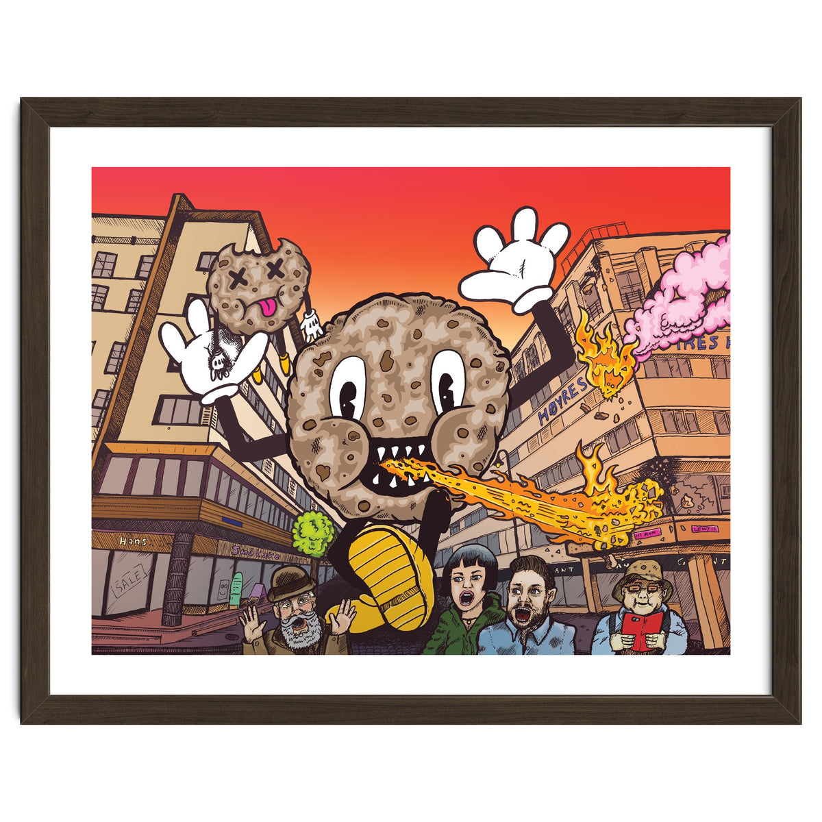 Cookie Monster 12.3% ABV Bourbon Barrel Aged Coconut Chocolate Chip Stout - Amundsen Brewery