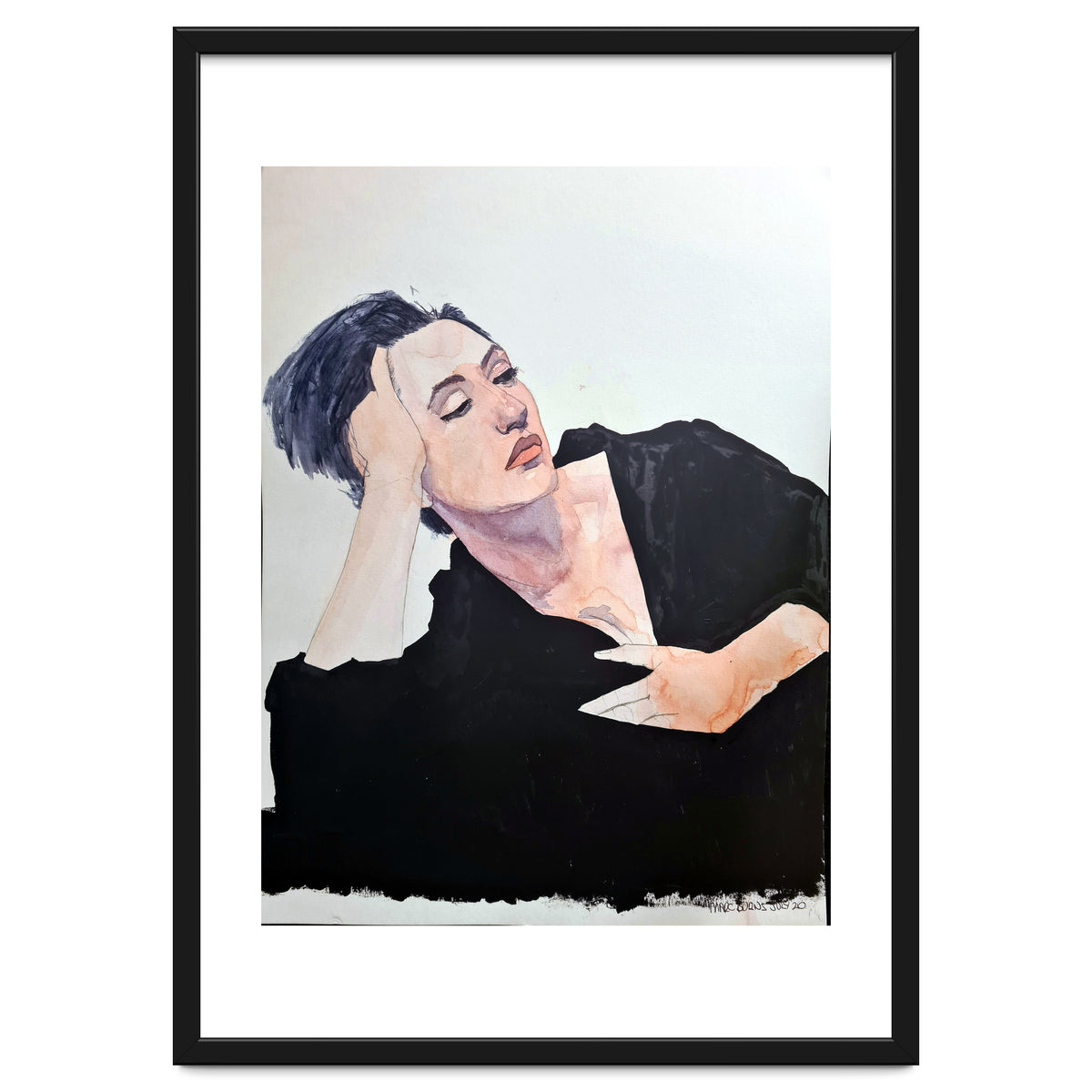 Untitled #91 - Woman in black