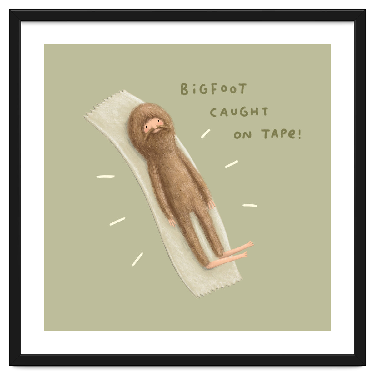 Bigfoot Caught On Tape