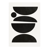 ABSTRACT AND GEOMETRIC SHAPES 01BW (Print Only) thumbnail