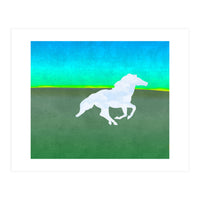 The flight of the enchanted horse (Print Only)