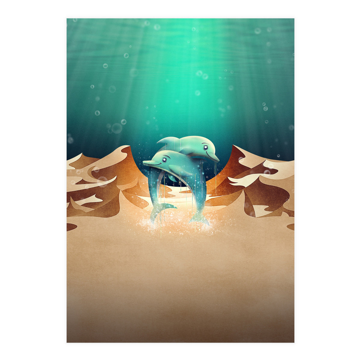 Dolphin Desert (Print Only)