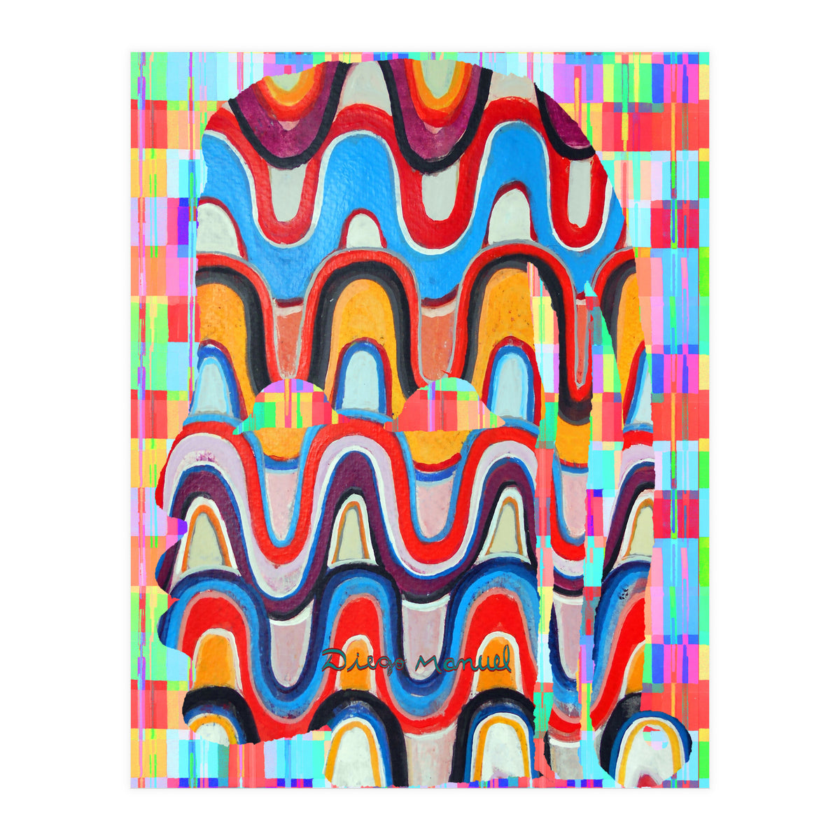 Abstracto Pop Nuevo B Nuevo 15 (Print Only)