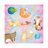 Happy Animals In The Space (Print Only) thumbnail