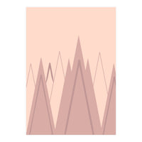 Pink mountains  (Print Only)