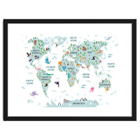Animal World Map