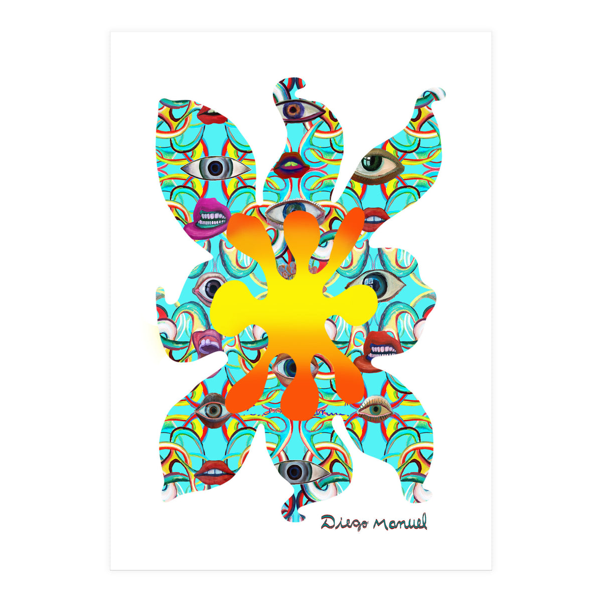 Fuego 63 Copia (Print Only)