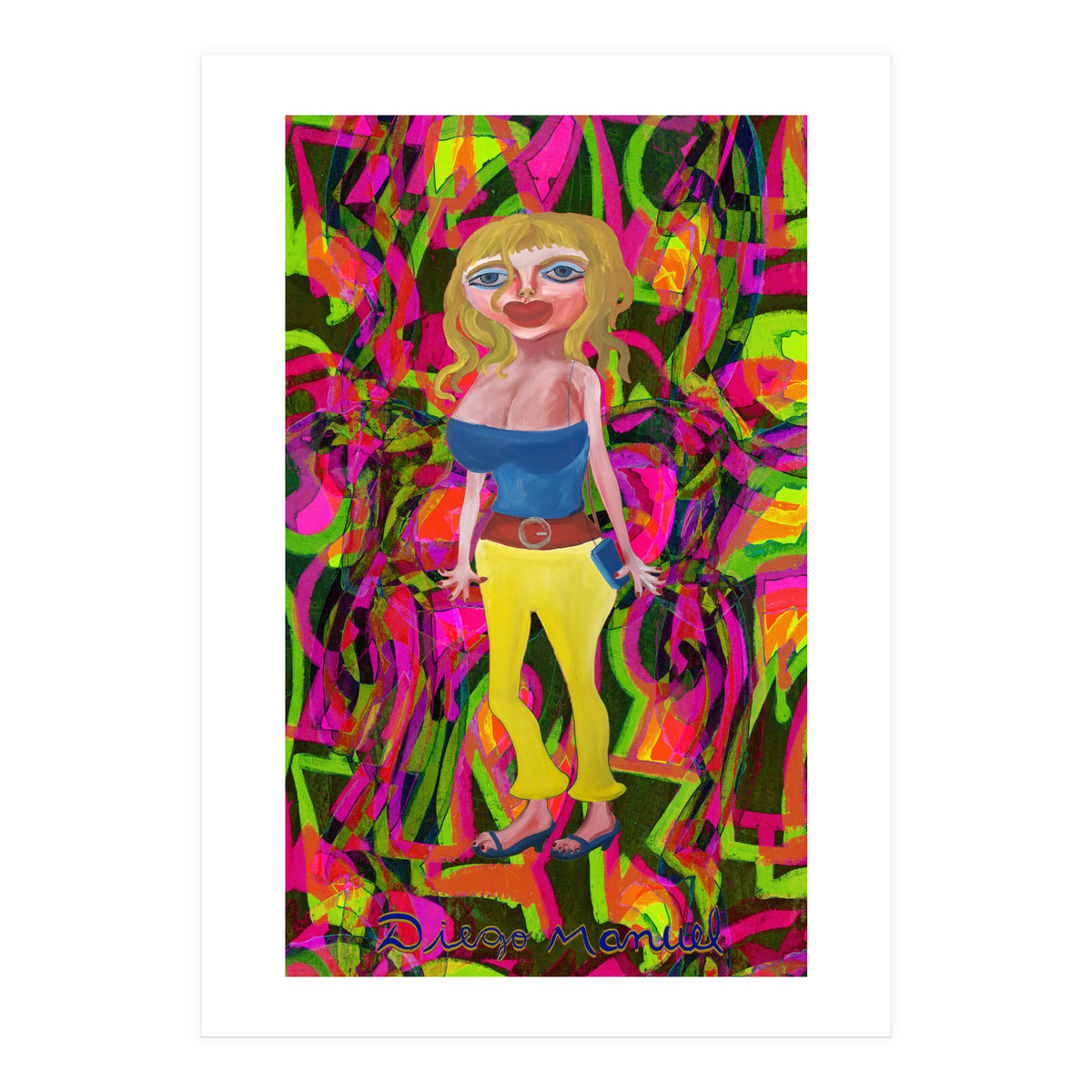 Chica Fashion B (Print Only)