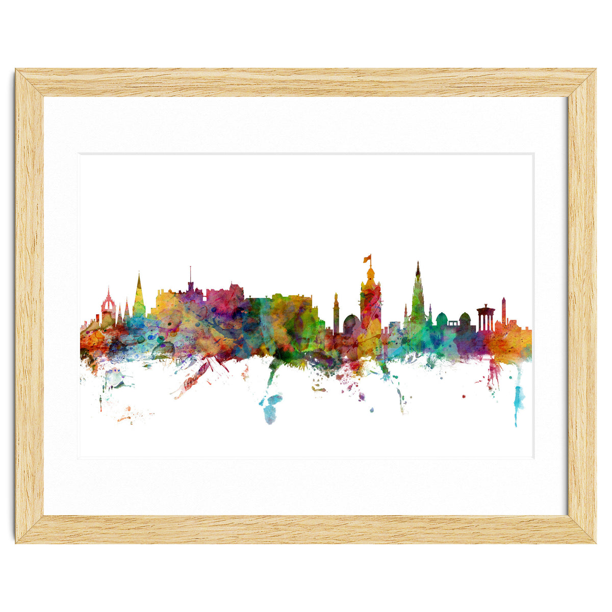 Edinburgh Scotland Skyline