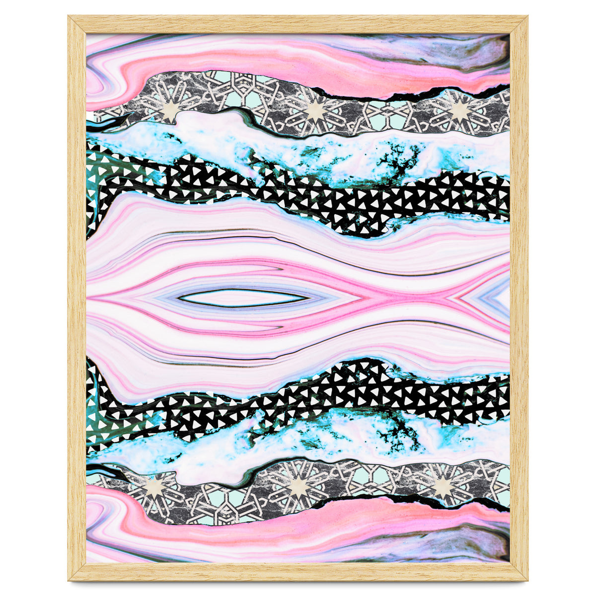 Abstract shapes of marble and patterns