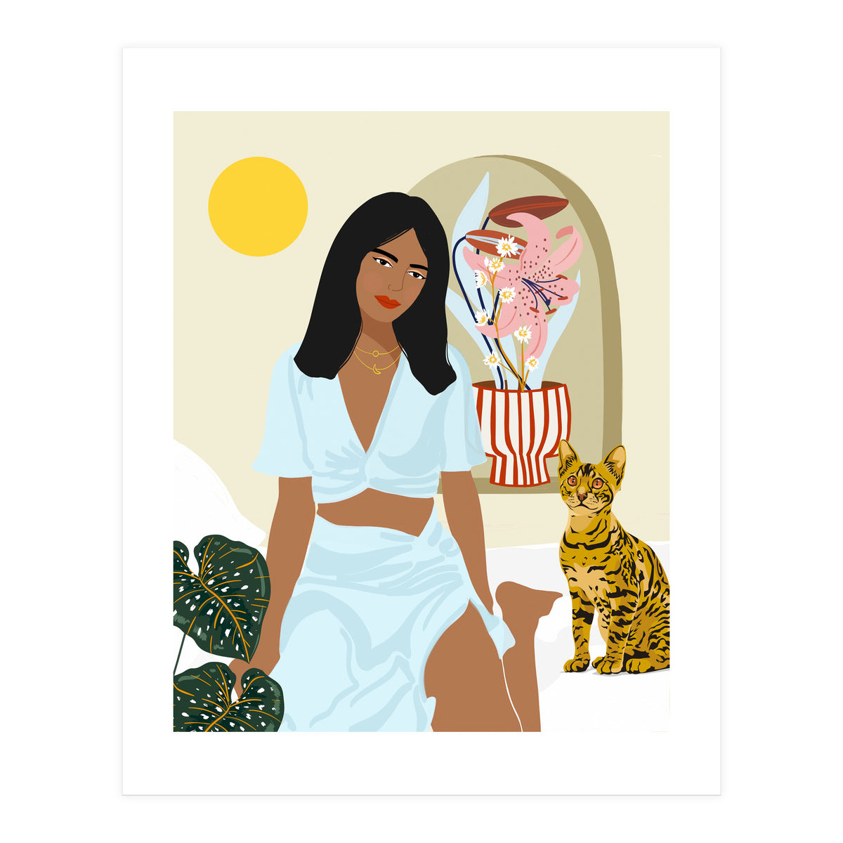 Except you, all that I need is right here with me (Print Only)