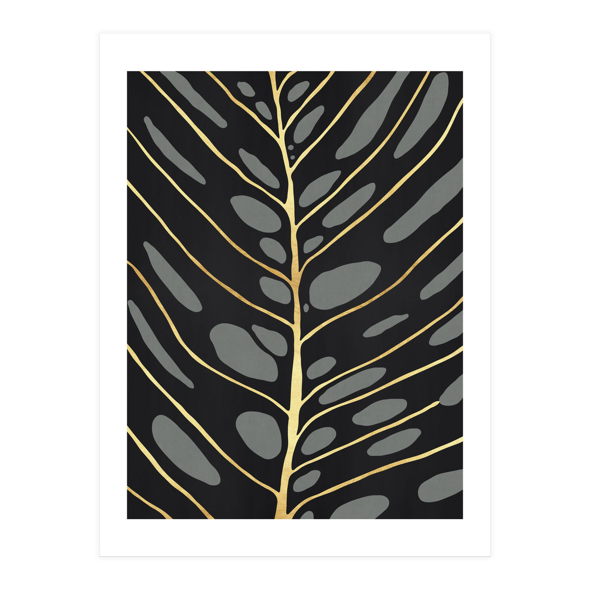 Golden Leaf 05 (Print Only)