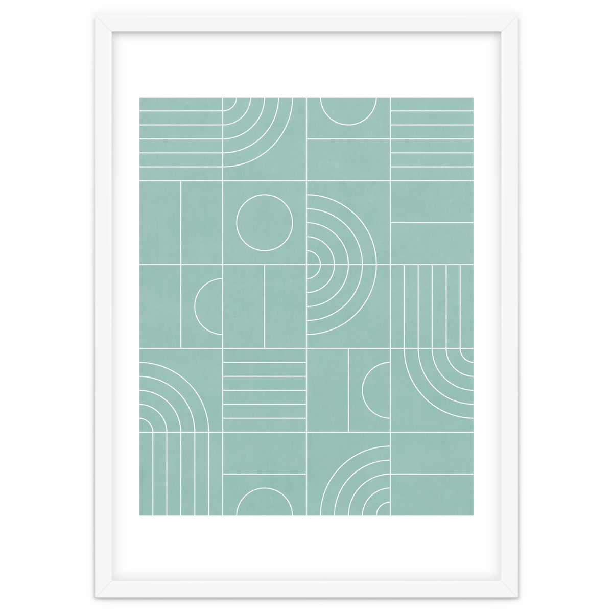 My Favorite Geometric Patterns No.25 - Light Blue