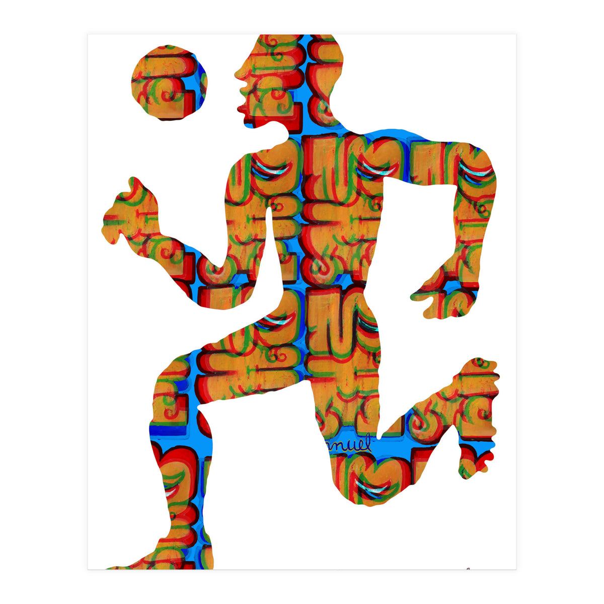 Jugador Nuevo 1 3 (Print Only)