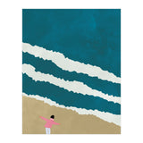 Minimalist Beach Illustration (Print Only) thumbnail