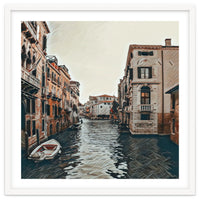 Water Way In Venice