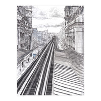 Railroad From Passy (Print Only)