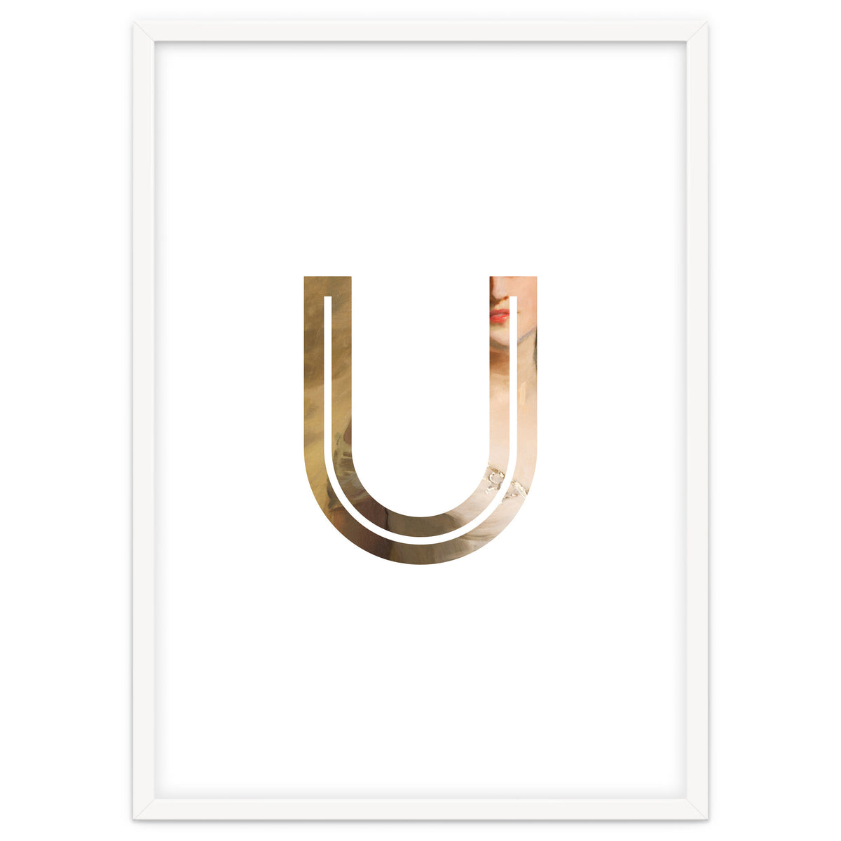Letter U - (Impress)
