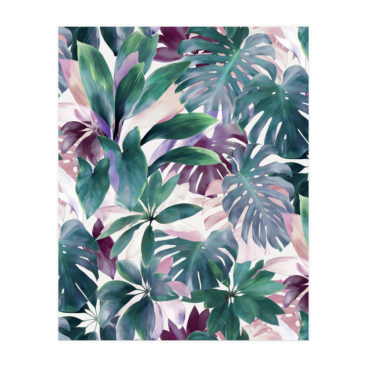 Tropical Emerald Jungle (Print Only)